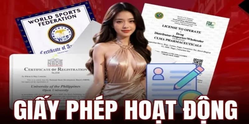 Quy trình đạt được giấy phép hoạt động của 23Win